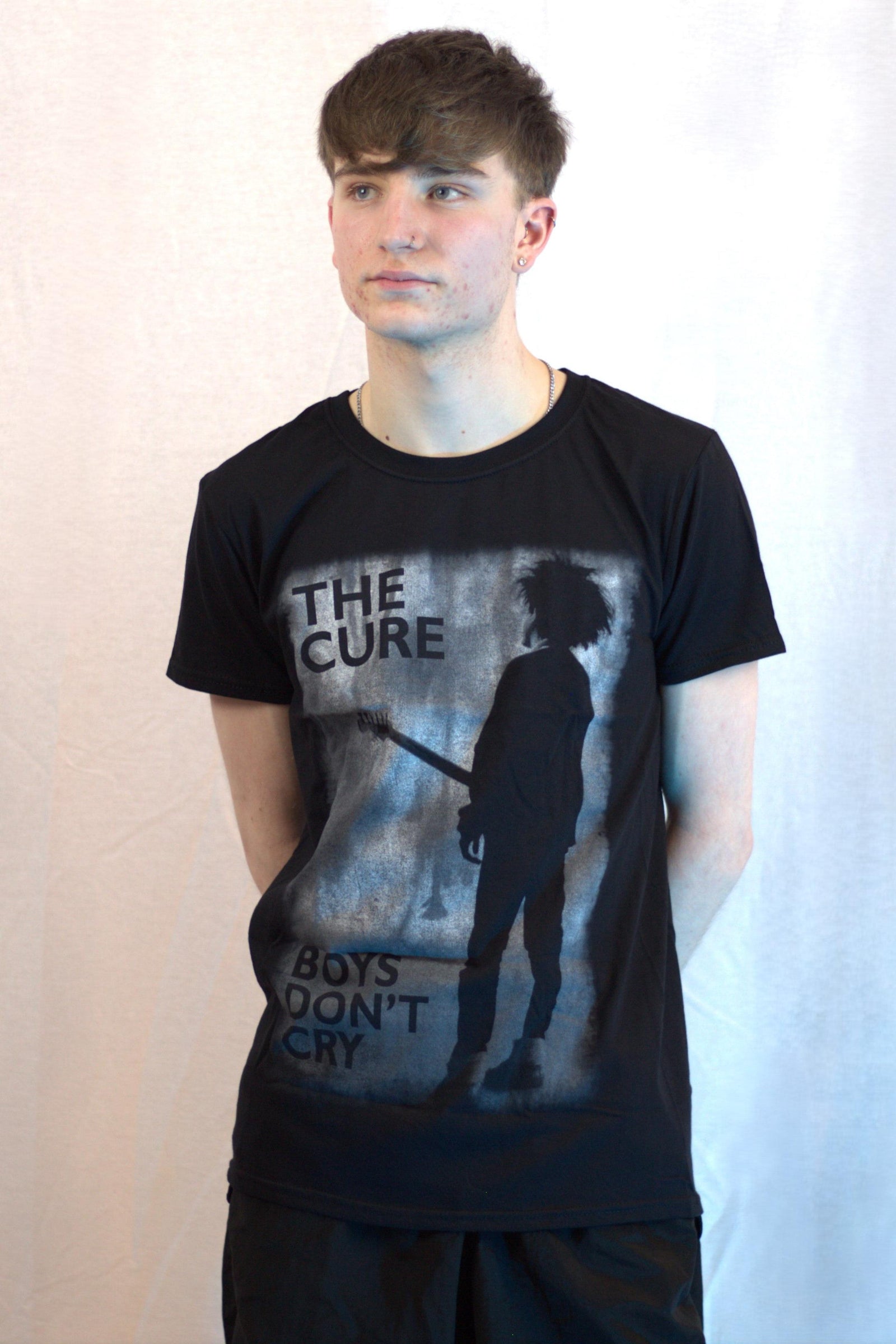 The Cure Boys Don't Cry Black Tshirt