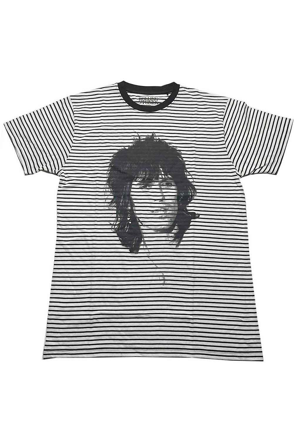 The Rolling Stones Keith "Keef" Richards Striped Tshirt