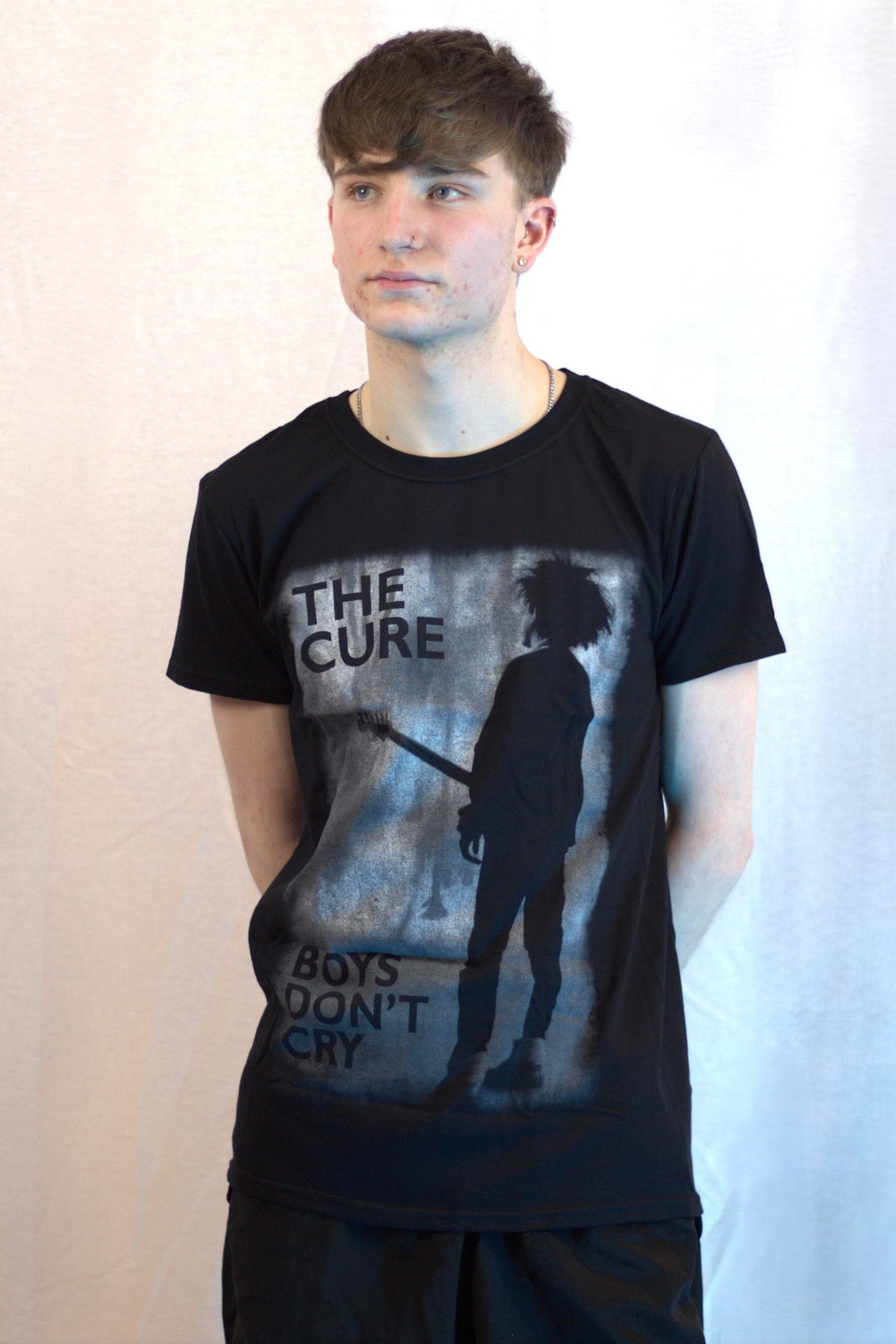 The Cure Boys Don't Cry Black Tshirt