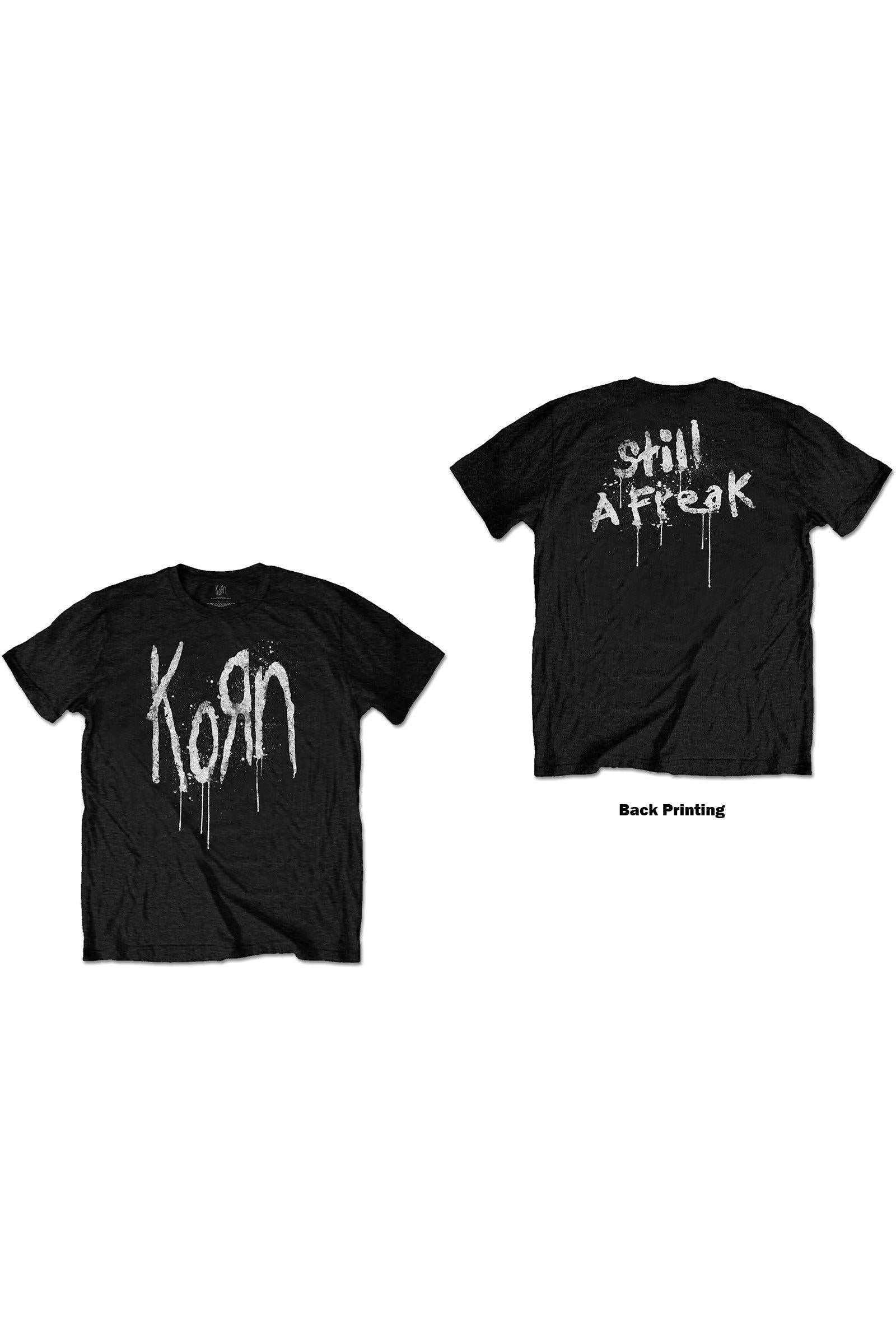 Korn Still A Freak Black Tshirt