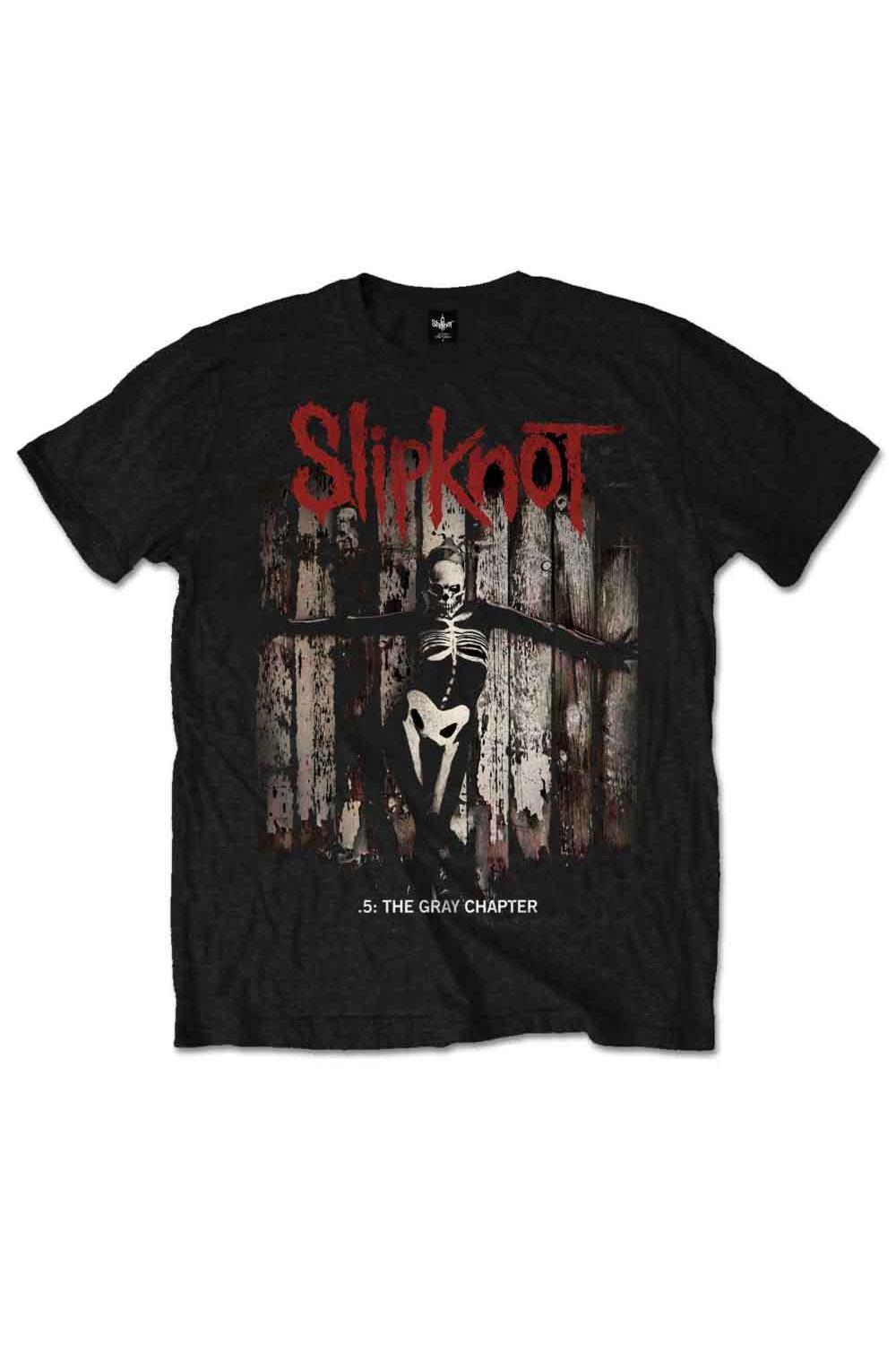 Slipknot The Gray Chapter Album Black Tshirt