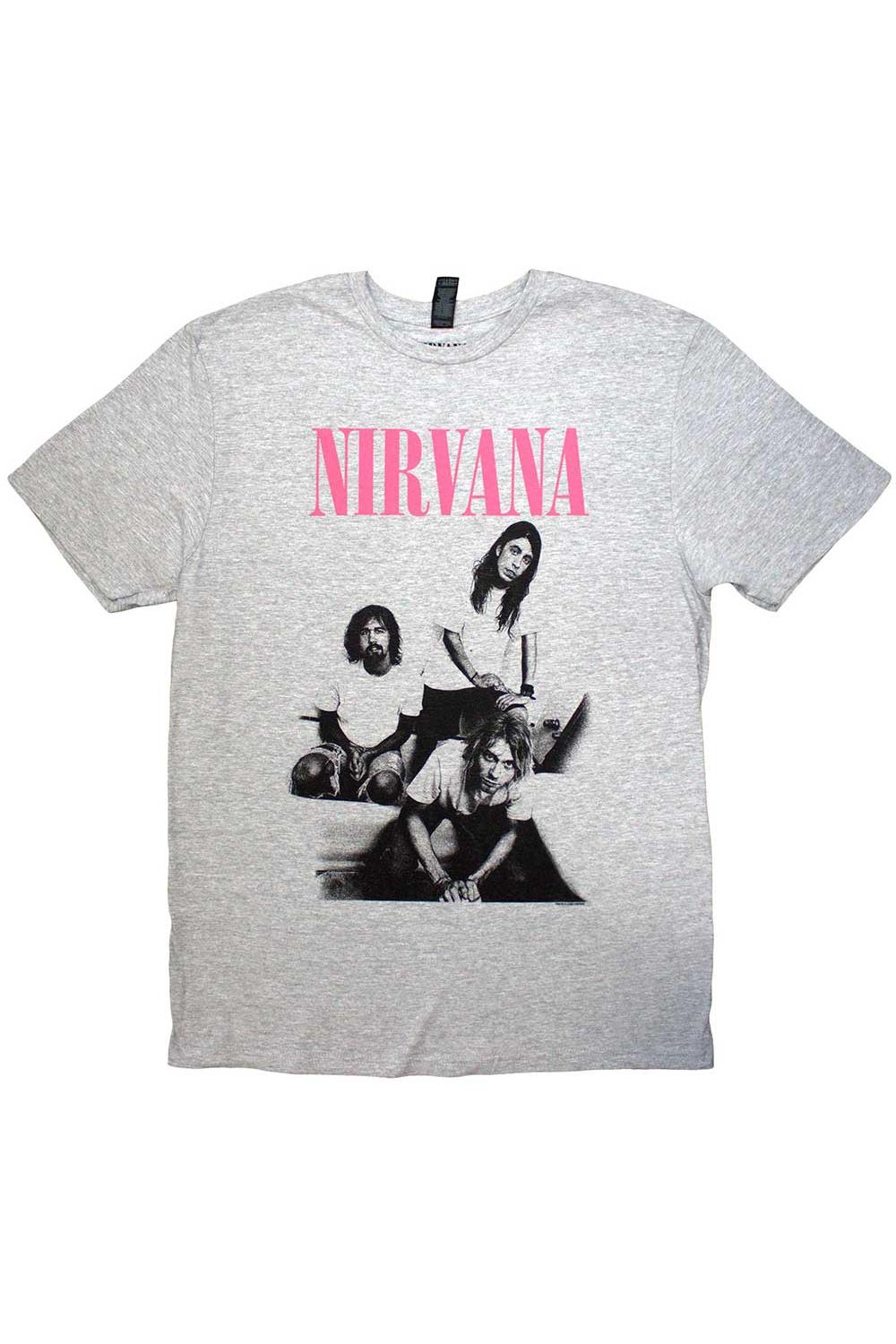 Nirvana Bathroom Photo 1990 Grey Tshirt