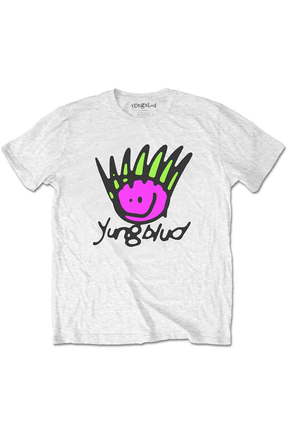 Yungblud Fookin Happy White Tshirt