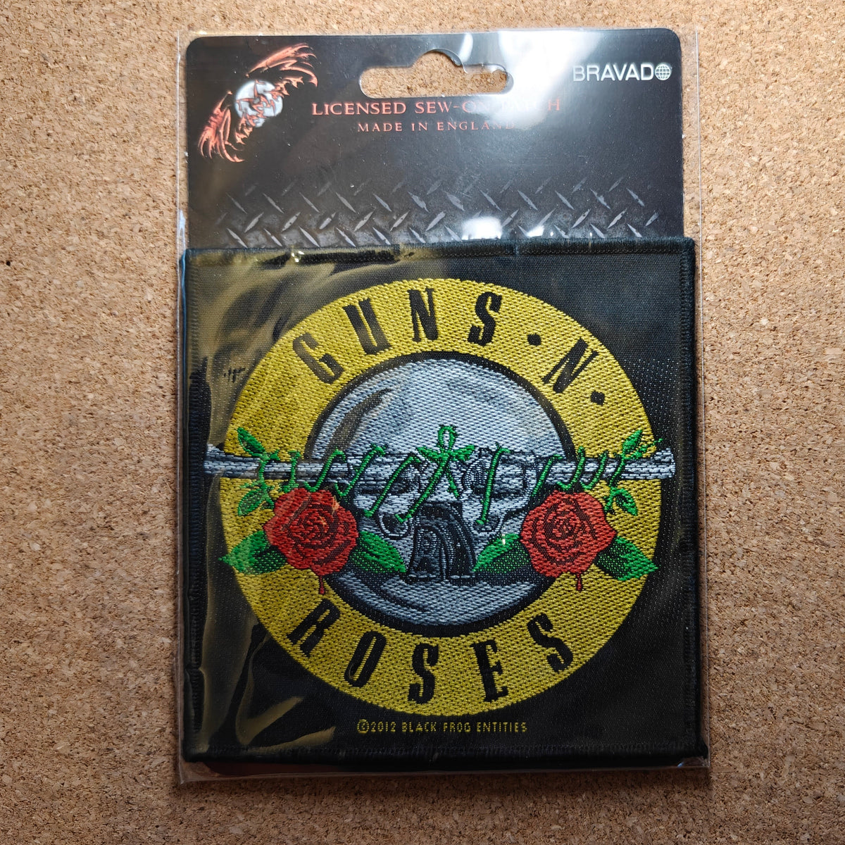 Guns N Roses Classic Logo Circle Patch (Sew On)