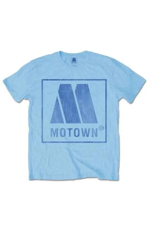 Motown Logo Light Blue Tshirt
