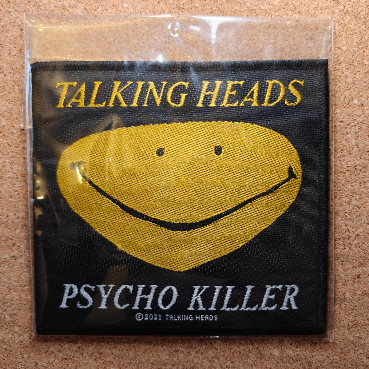 Talking Heads Psycho Killer Patch (Sew On)