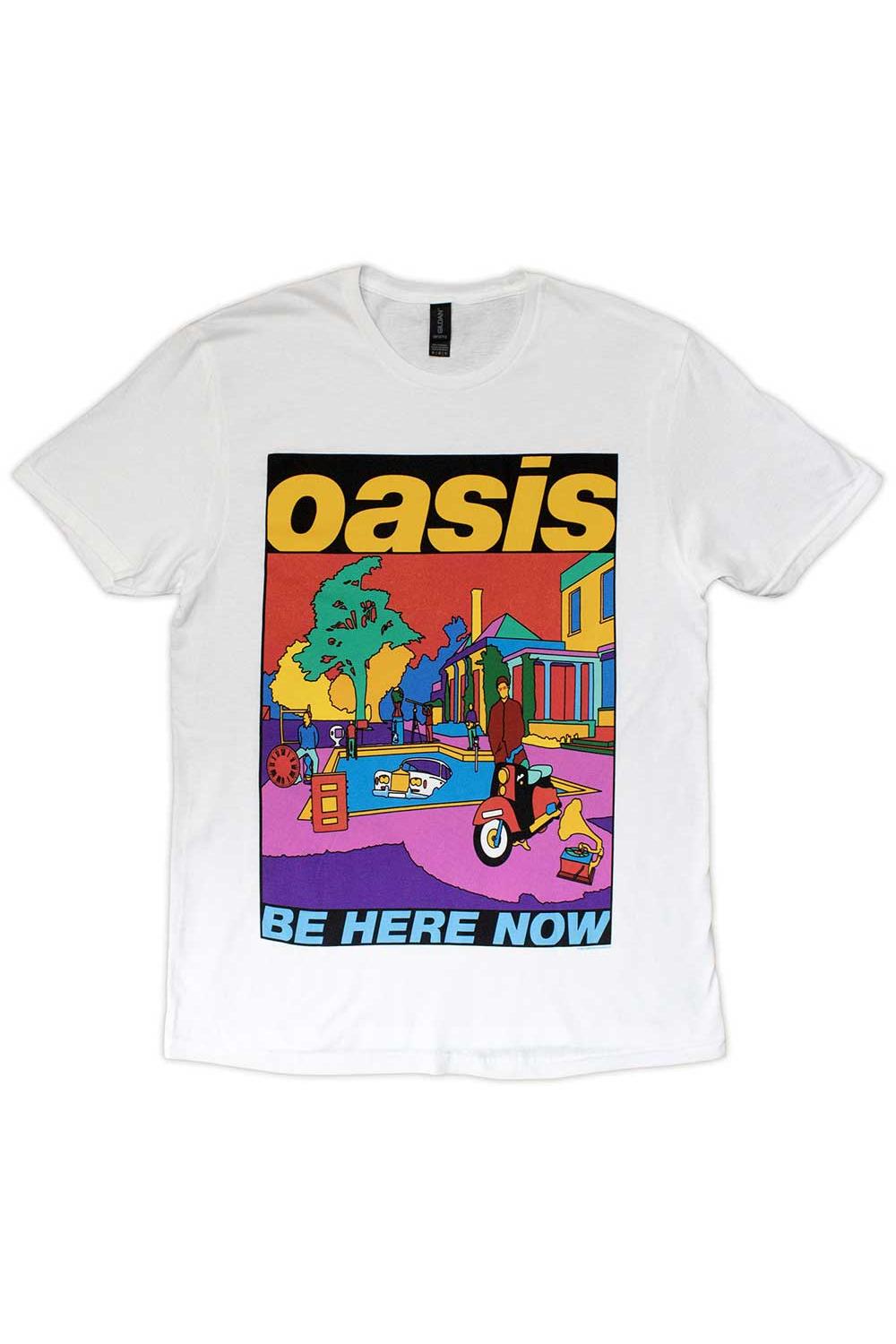 Oasis Be Here Now White Tshirt