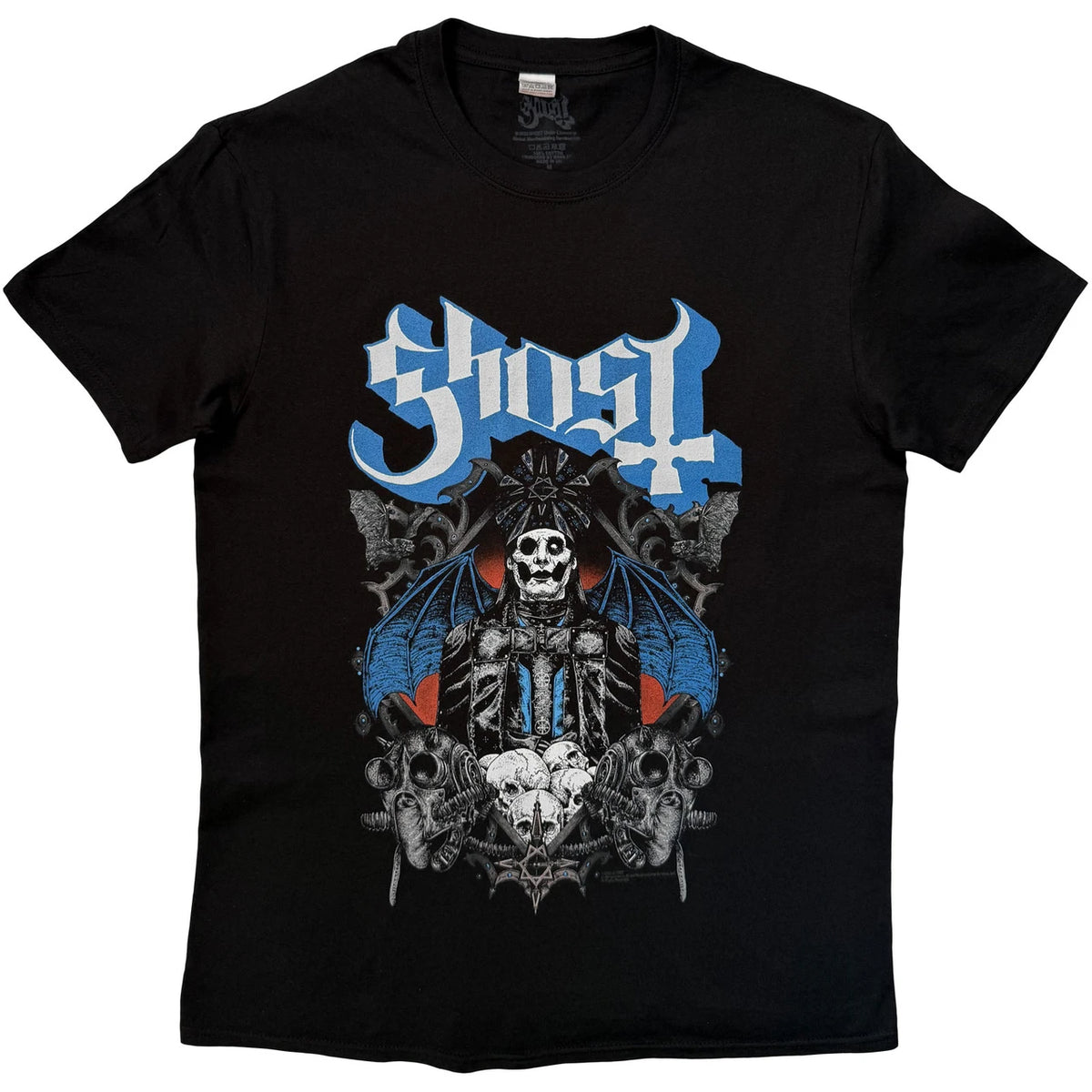 Ghost Ghouls &amp; Skulls Black Tshirt