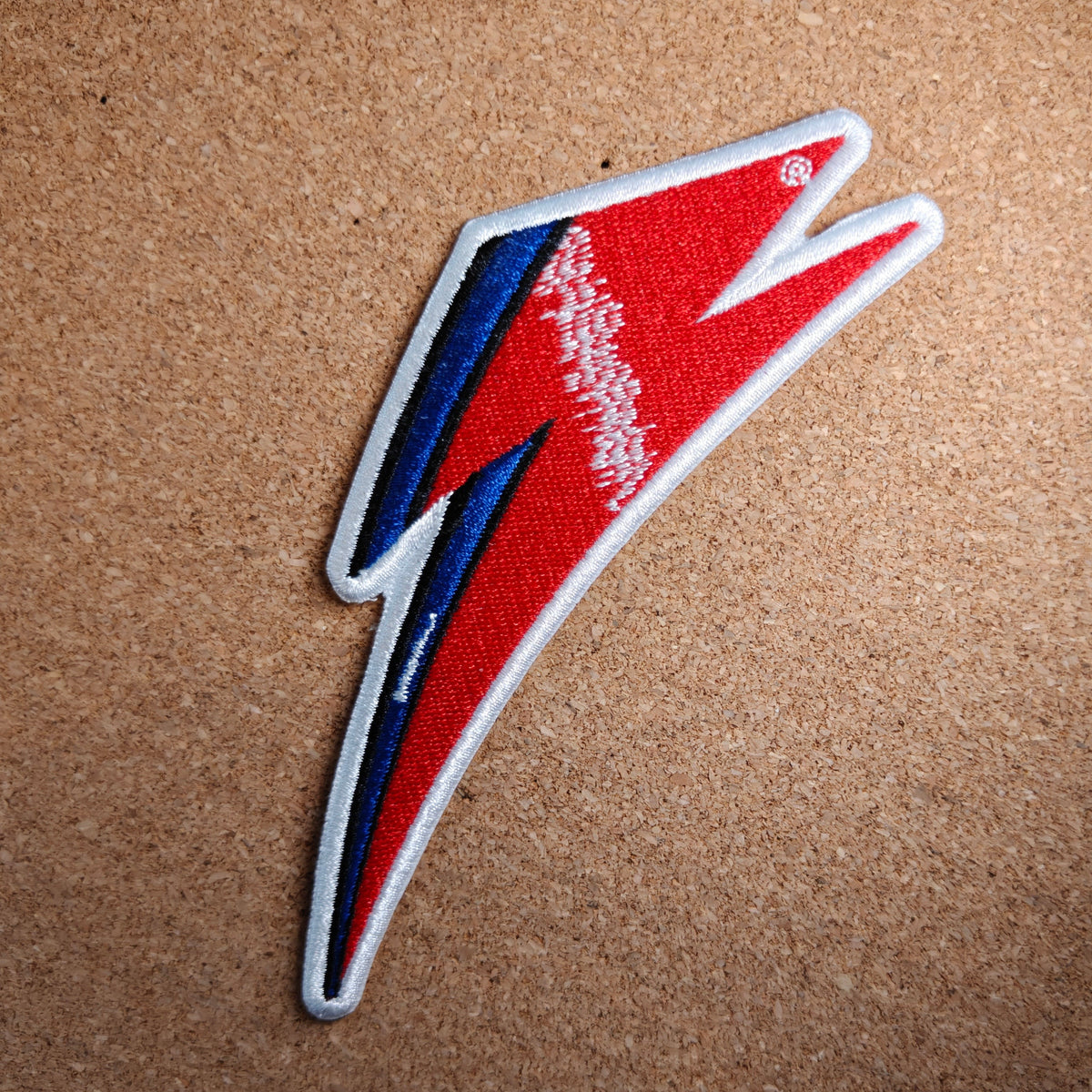 David Bowie Lightning Bolt Flash Patch (Iron On)