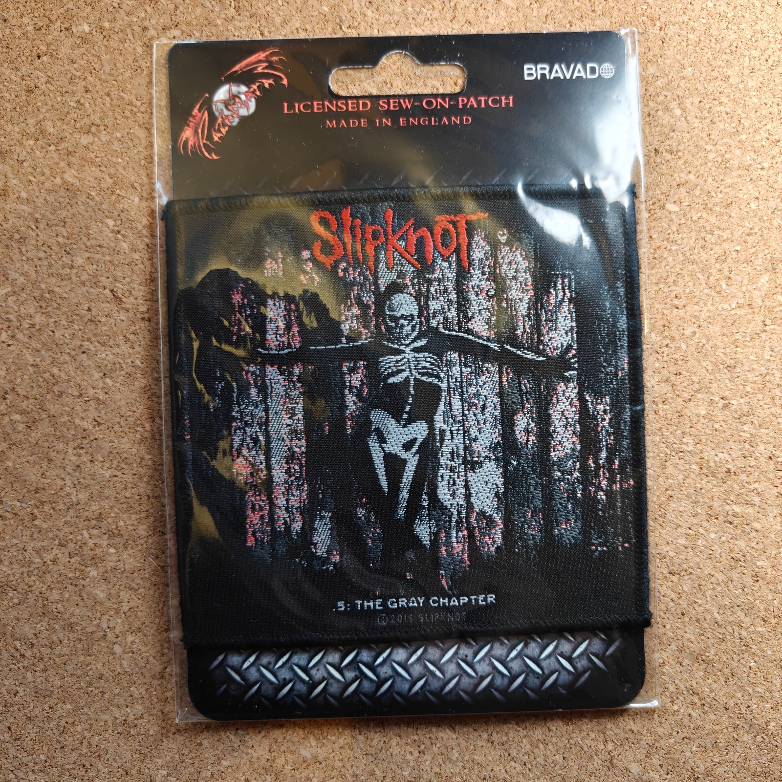 Slipknot The Gray Chapter Patch (Sew On)