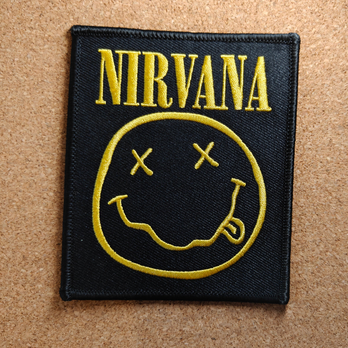 Nirvana Classic Yellow Smile Patch (Iron On)