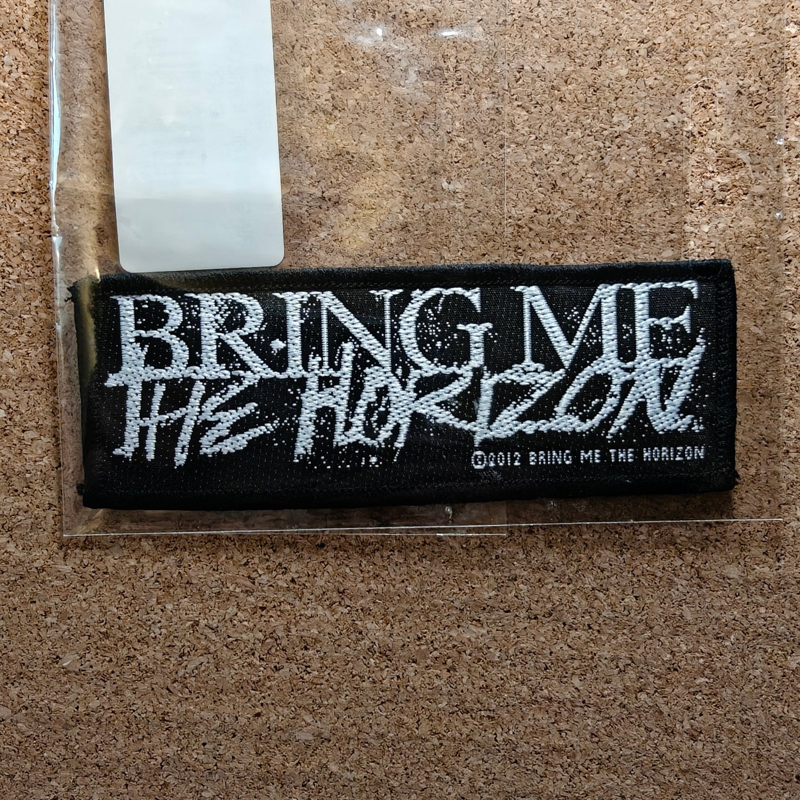 Bring Me The Horizon Black Logo Patch (Sew On)