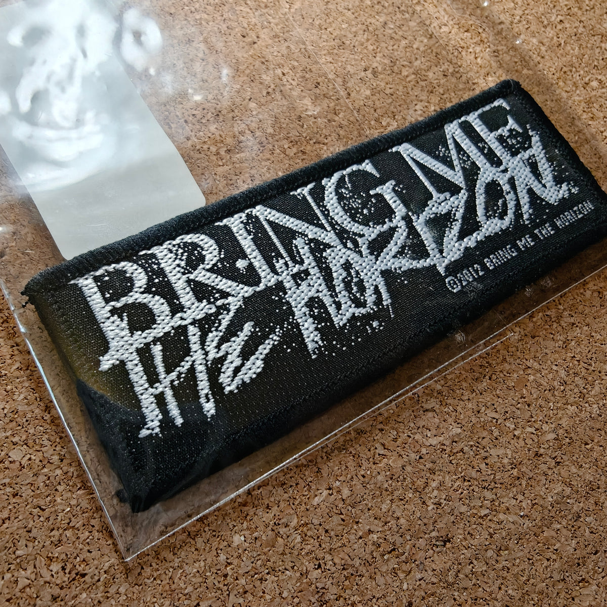 Bring Me The Horizon Black Logo Patch (Sew On)