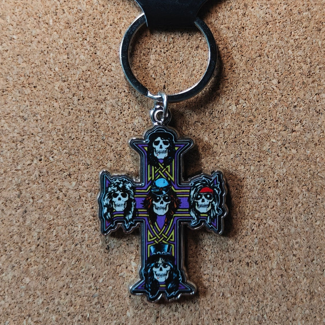 Guns N Roses Appetite For Destruction Metal Keyring