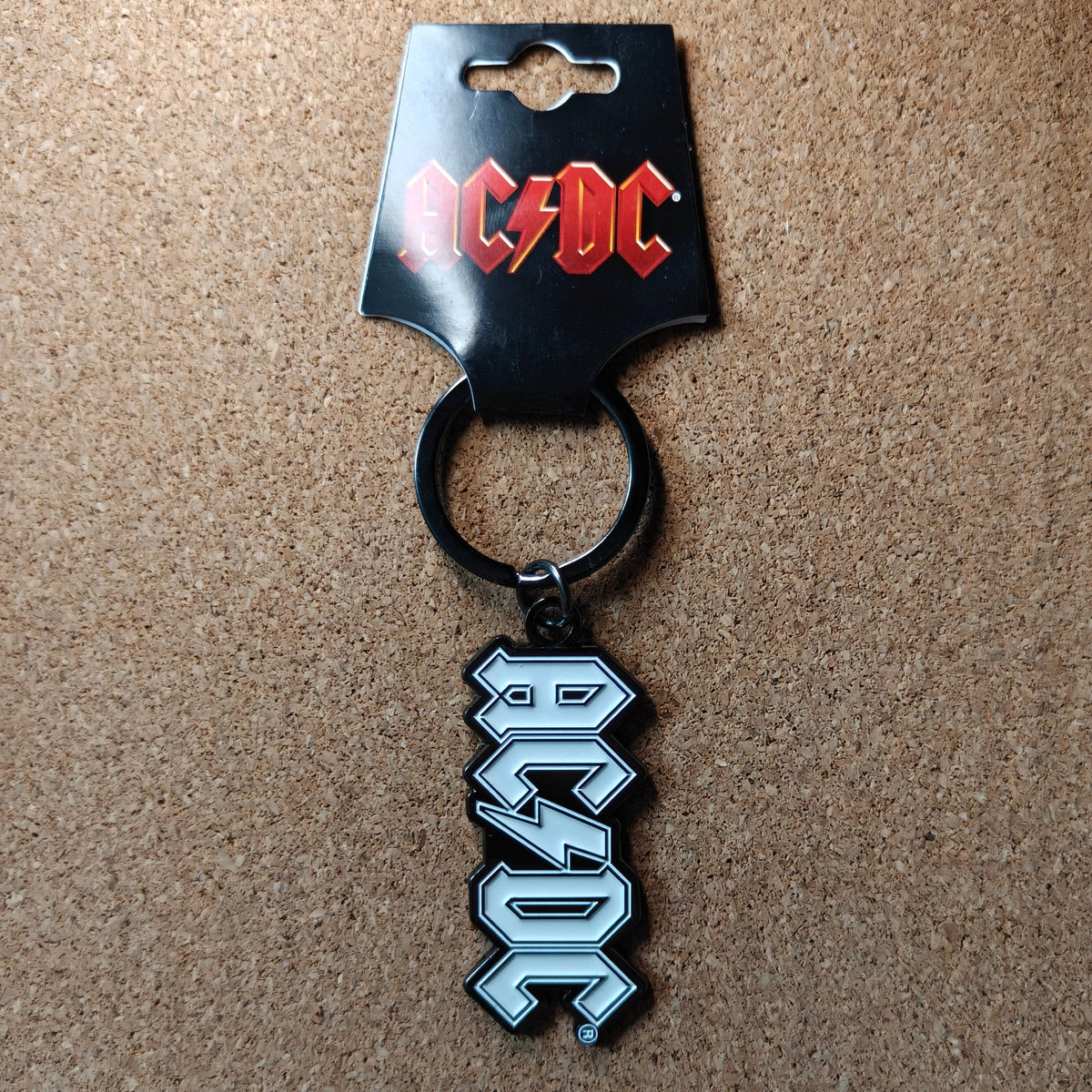 AC/DC Logo Metal Keyring