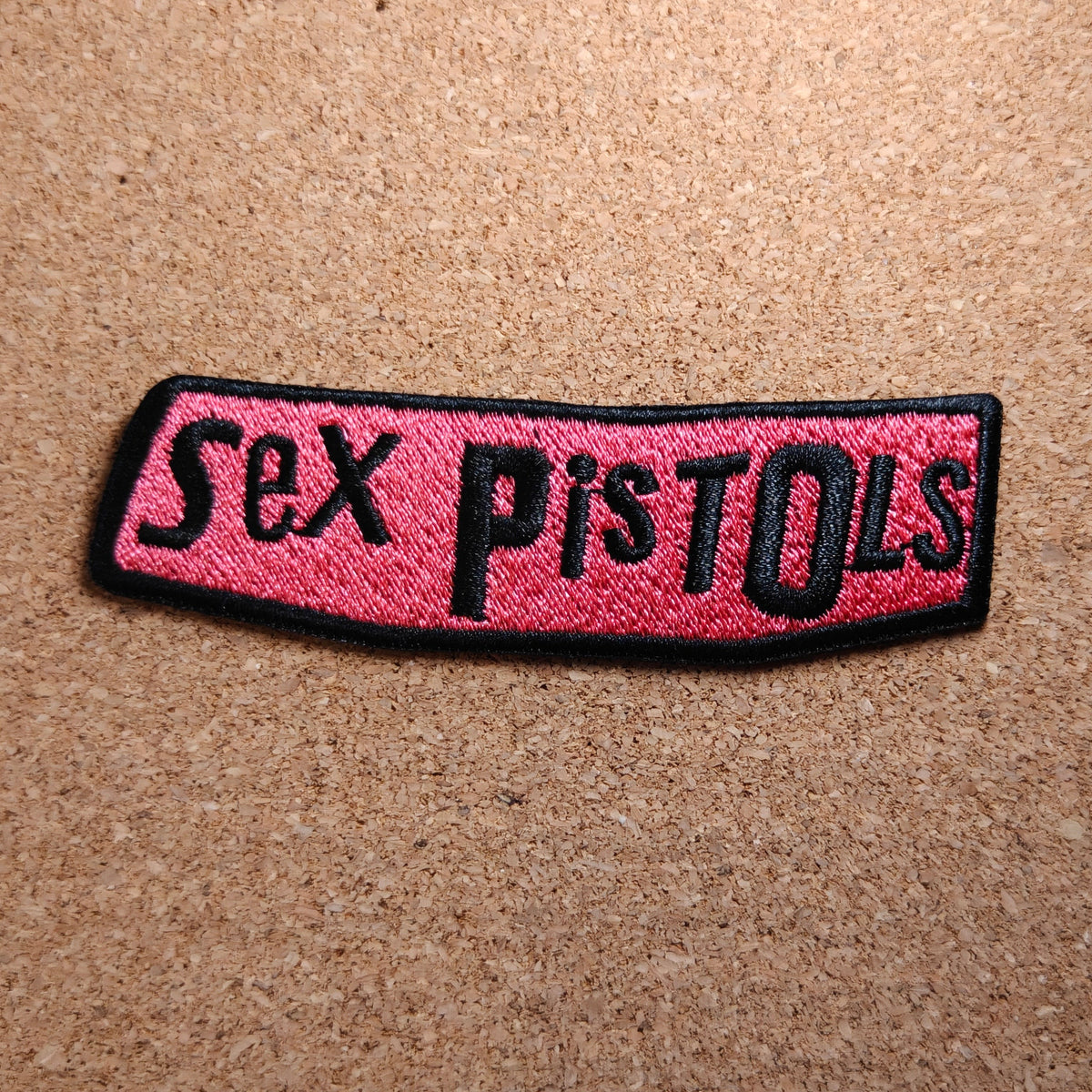 Sex Pistols Pink Banner Patch (Iron On)