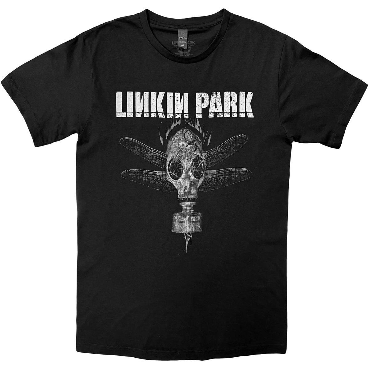 Linkin Park Gas Mask Black Tshirt