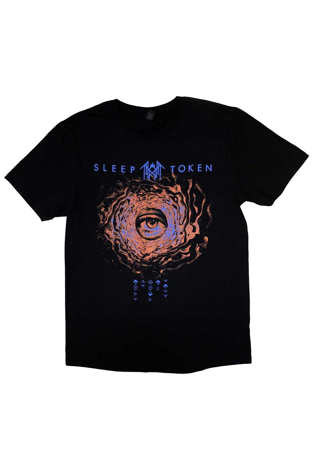 Sleep Token Vortex Eye Black Tshirt