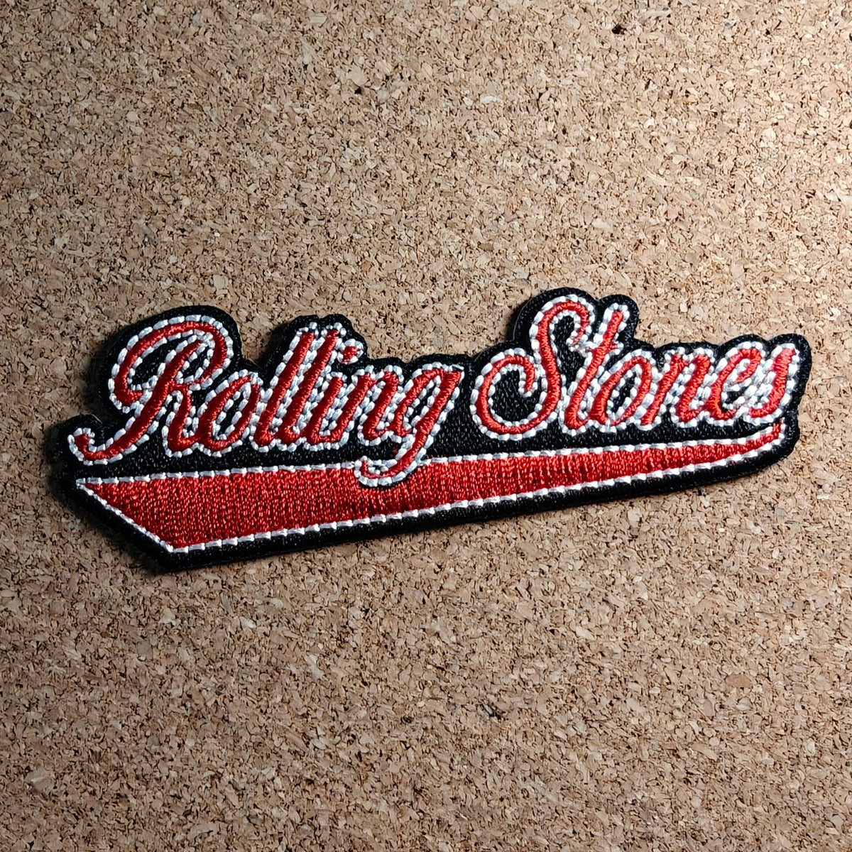 The Rolling Stones Hard Rock Script Patch (Iron On)