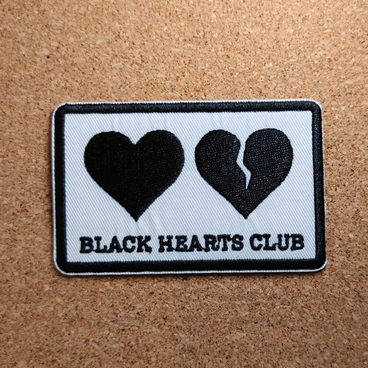 Yungblud Black Hearts Club Patch (Iron On)