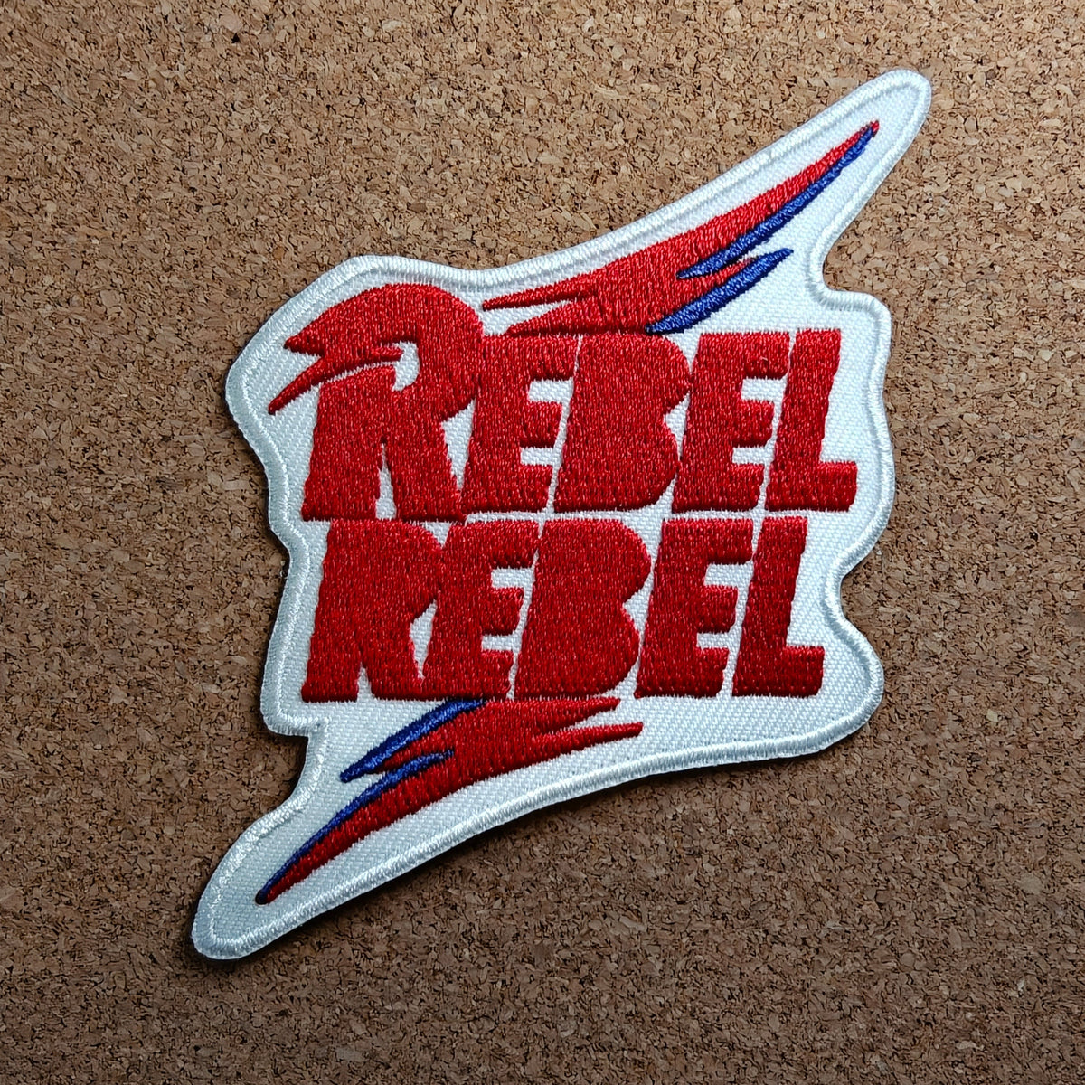 David Bowie Rebel Rebel Patch (Iron On)