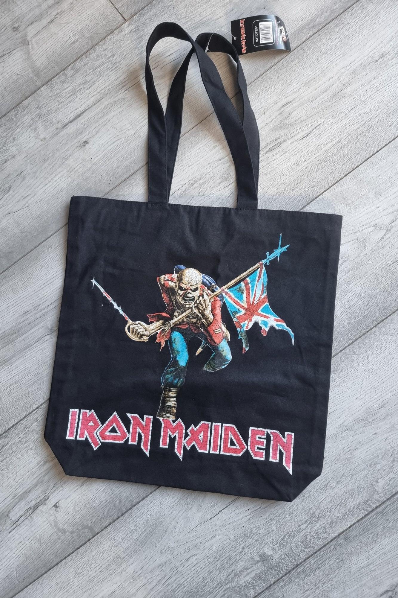 Iron Maiden Zipped Tote Bag