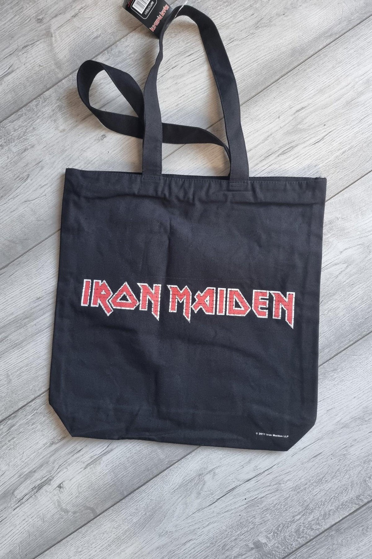 Iron Maiden Zipped Tote Bag