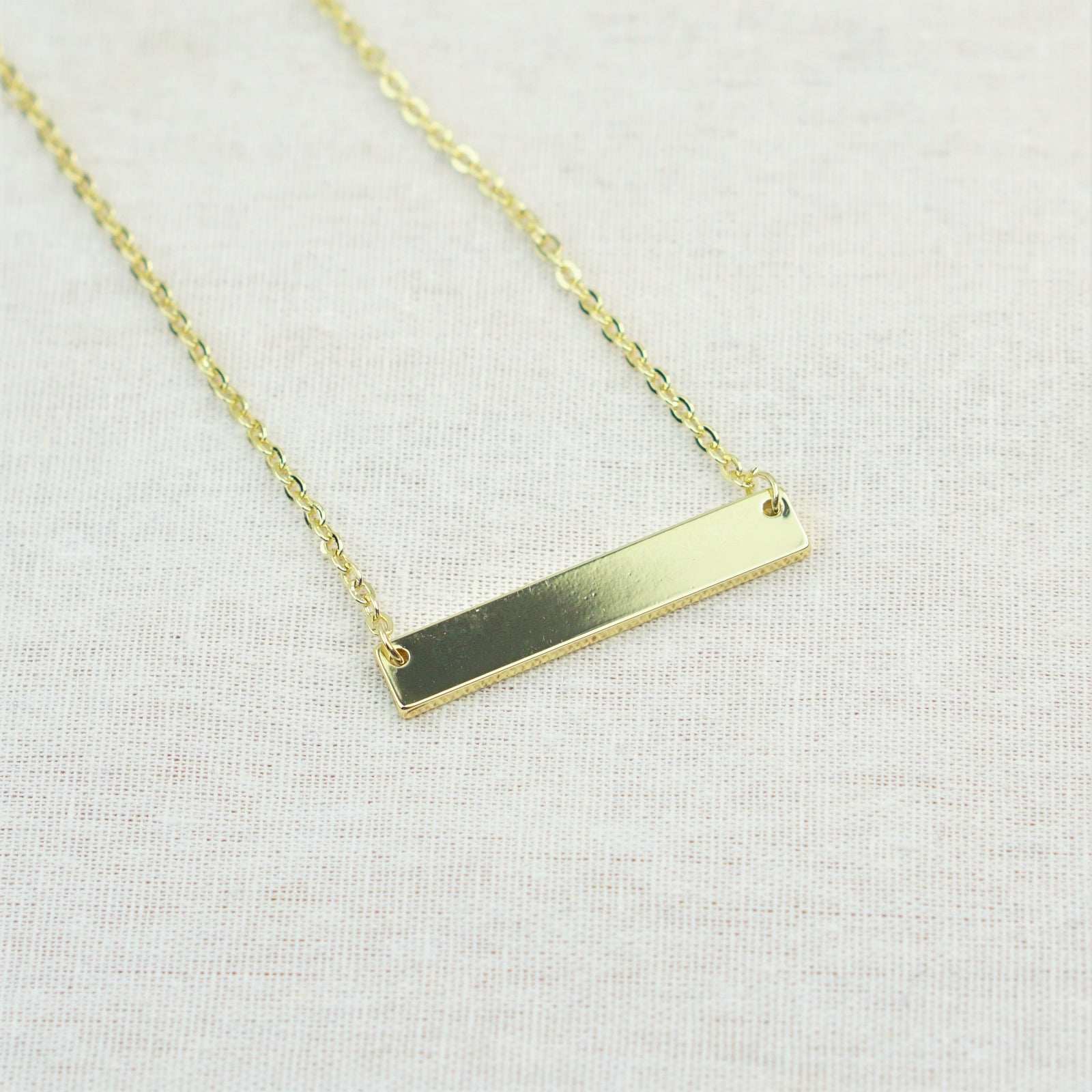 Minimalist Bar Necklace