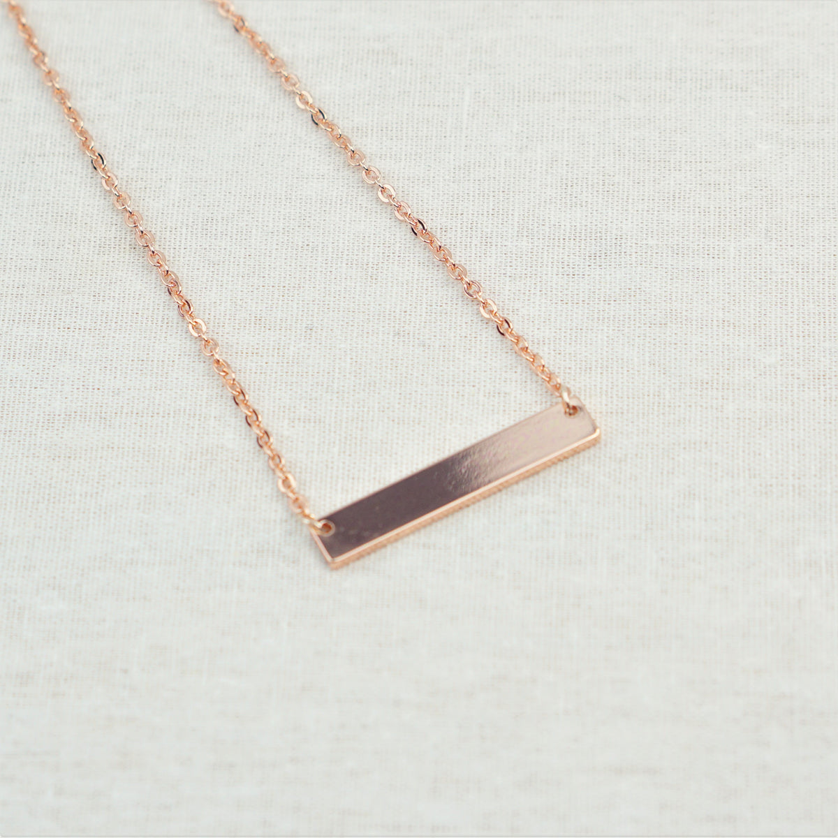 Minimalist Bar Necklace