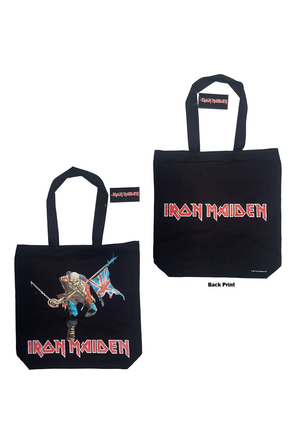 Iron Maiden Zipped Tote Bag