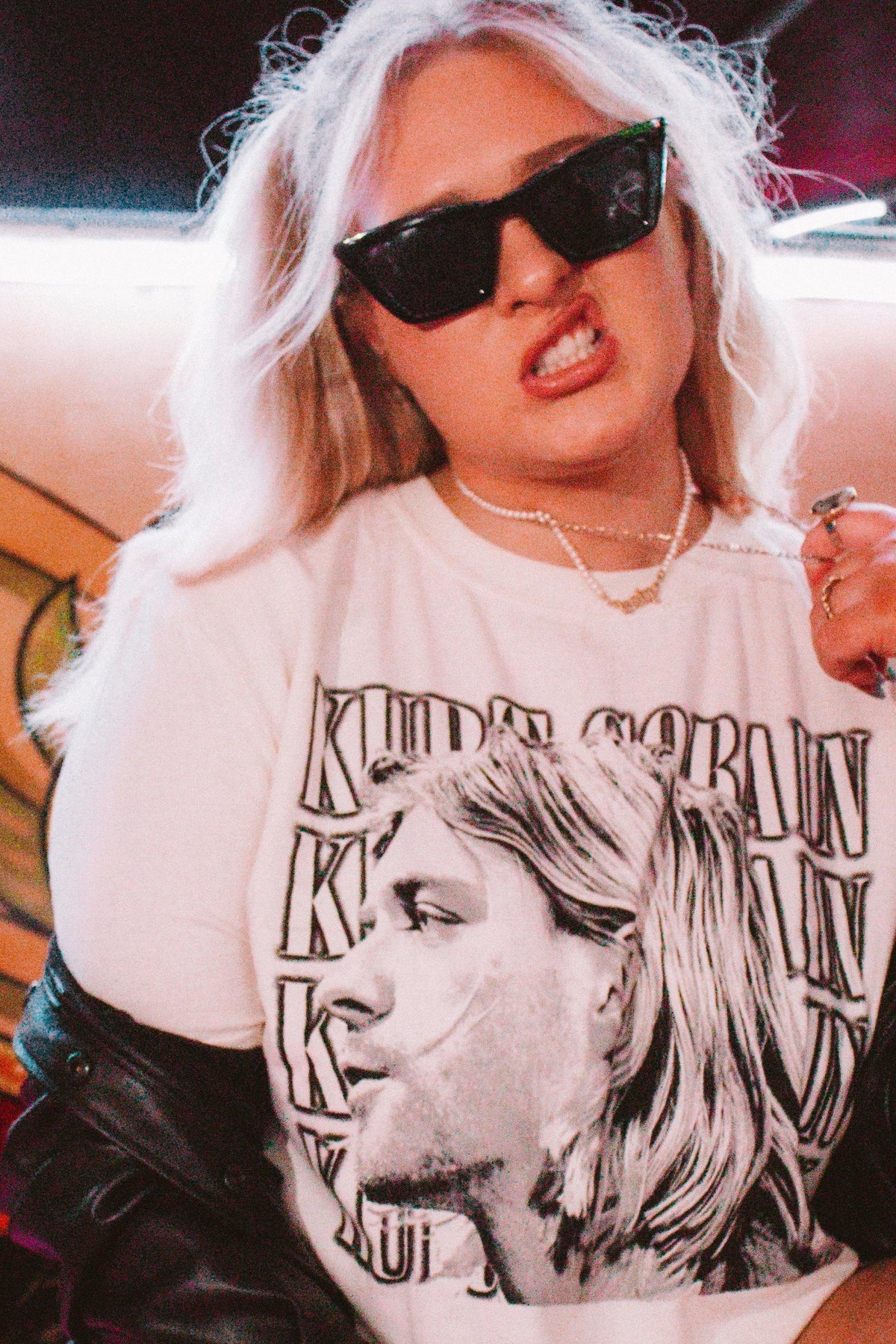 Kurt Cobain 90's Homage Tshirt