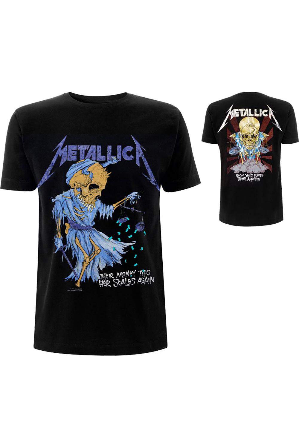Metallica Doris Printed Black Tshirt
